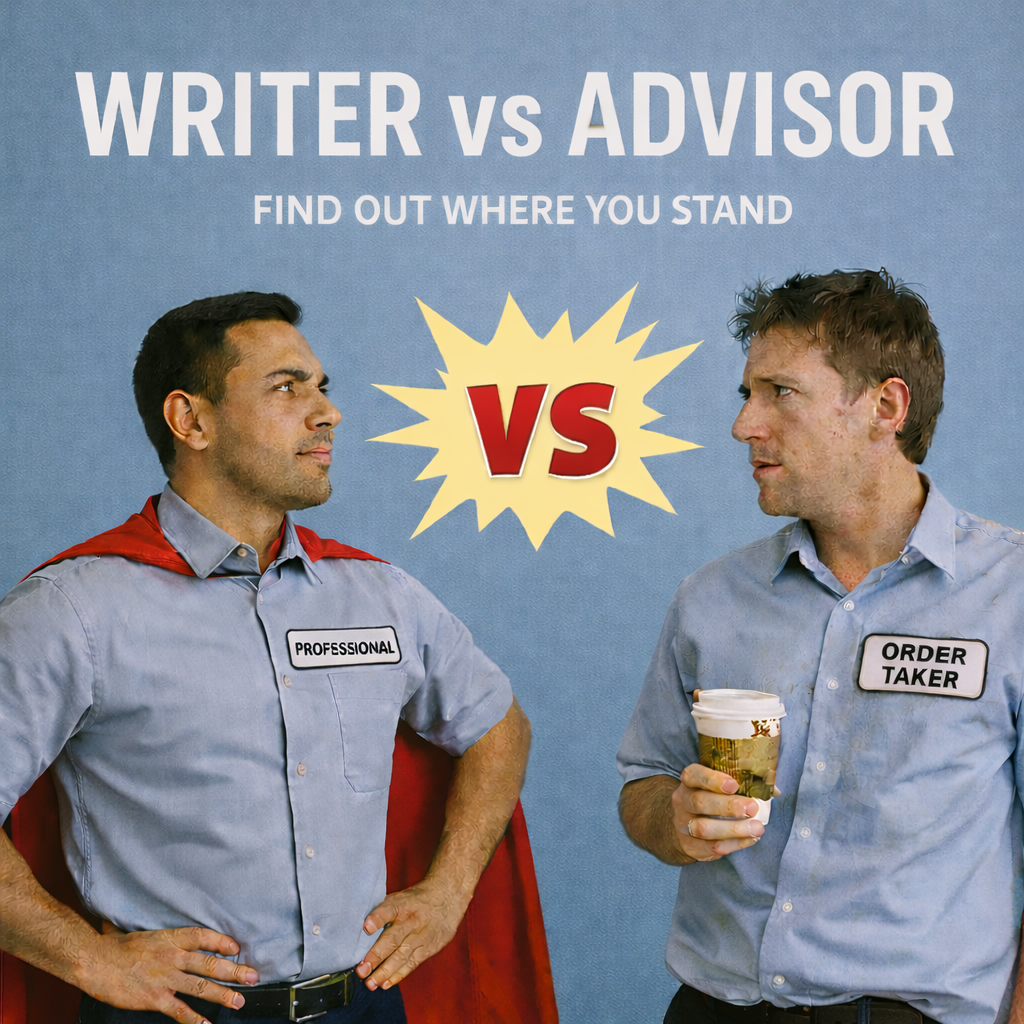 Writer Vs Advisor